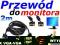 Kabel przewód 2m VGA D-SUB do monitora CRT LCD LED