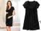 X472 CZARNA CIĄŻOWA KOSZULA NOCNA NICE SIZE 44/46