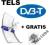 ANTENA TV DIGIT OPTIMA IQ DVBT TELMOR na 2 TV !!!