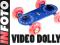 WÓZEK DO KAMER i DSLR DOLLY 4 WHEELER wrotka