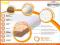 MATERAC HYPOALERGICZNY LATEX-KOKOS120x60x10cm TOMI