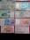 LOT BANKNOTÓW UNC 15 SZTUK KAZDY INNY NR 7 !