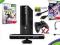 NOWY XBOX 360 SLIM 250GB+KINECT +28 GIER +2PADY