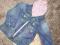 kurtka jeans parka 74