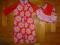 Mothercare Fajny Kostium z Czapeczką   roz.3-6 m