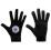 RĘKAWICZKI ZIMOWE Rangers F.C CZARNE PIŁKARSKIE