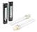 Żarówki NIEMIECKIE do Lampy UV 9W GABRIELLE 4szt