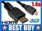 bk784 Kabel HDMI - mikro micro HDMI 2m 3D 1080p