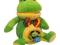 Pluszak grzechocząca ŻABA połykająca robaczki
