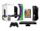 KONSOLA XBOX 360 SLIM 4GB+KINECT+2 GRY JASTRZĘBIE!