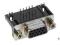 Gniazdo D-SUB , 15 pinowe do druku , kątowe