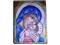 Ikona na desce - Matka Boża z Dzieciątkiem CHRZEST