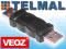 Adapter złącze USB wtyk - wtyk USB 2.0 VEOZ VE2007