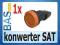 Konwerter SINGLE SKYSAT 0,1dB HDTV Full HD