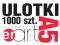 ULOTKI ULOTKA A5 135 1000 szt. PEŁNY KOLOR 2str.