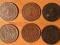 3 x 1 fenig pfennig 1906 A 1907 A 1913 A