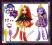 EQUESTRIA GIRLS 2 LALKI ZESTAW MY LITTLE PONY