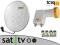 ZESTAW | Antena Satelitarna 80cm + Twin + 4x F6