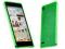 Zielone etui Gel Huawei Ascend P6 + folia wymiar