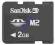 NSM M2 Sandisk Memory Stick Micro 2GB
