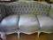 Berżera ludwikowska, sofa, shabby chic