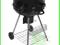 Duży GRILL węglowy z popielnikiem kółka ruszt 56cm