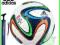 ADIDAS piłka BRAZUCA GLIDER Ekstraklasa + pompka