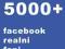 5000+ Fanów Facebook Fani Lubię to Like Reklama