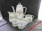 CUDNY SECESYJNY KOMPLET PORCELANOWY Z POCZ. WIEKU