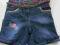 spodenki jeansowe dla dziewczynki r.140 stan bdb