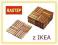 Płyty podłogowe IKEA SKOGHALL akacja 10szt. 30x30