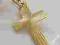 KRZYŻYK KLASYCZNY GRAWEROWANY ZE ZŁOTA PR.585 !!!!