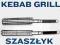 Uchwyt zestaw KEBAB GRILL do szaszłyków 2 sztuki