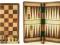 DREWNIANE szachy + warcaby + backgammon ORYGINAŁ