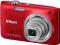 Aparat cyfrowy Nikon Coolpix L29 czerwony nowy