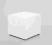 Condo Pufa 43x43 cm Biała