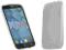 Białe elastyczne etui Gel Alcatel Pop C7 +folia