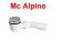 MC ALPINE Syfon brodzikowy 50mm.kołpak metal chrom