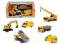 MZK Zestaw pojazdów budowlanych 3 rodzaje Dickie