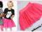SPÓDNICZKA różowa TUTU TIUL 92 2L NOWA