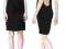 ZARA czarna sukienka odkryte plecy XS hurt 10 szt