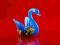 Murano miniaturka ptaszka figurka !!