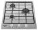 Płyta gazowa Freggia HB430VX 3 palniki INOX