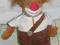 LALKA PAJACYK  MASKOTKA 44CM PRZYTULANKA CLOWN