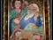SW JÓZEF Z DZIECIATKIEM JEZUS STARA IKONA LUDOWA