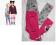 H&amp;M  NOWE LEGGINSY MINNIE I MICKEY 2PACK   104