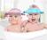 Opaska dla dziecka na główkę do kąpieli mycia pink