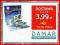 KARTKI 3D COTTAGE SLEIGH  [NOWA] PROMOCJA