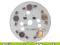 LED płytka aluminiowa/radiator 5xLED 49mm