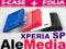 S-CASE Sony Xperia SP Pokrowiec Etui GUMA + FOLIA!